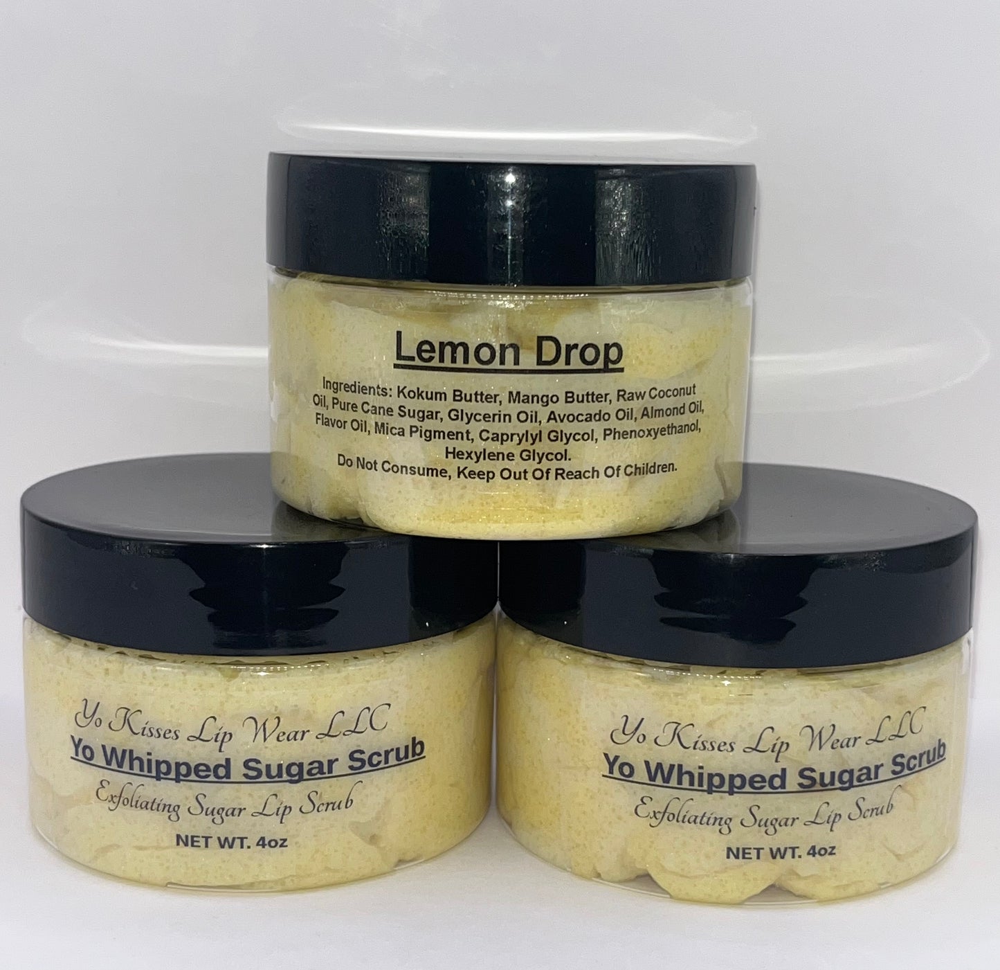 Lemon Drop Sugar Lip Scrub