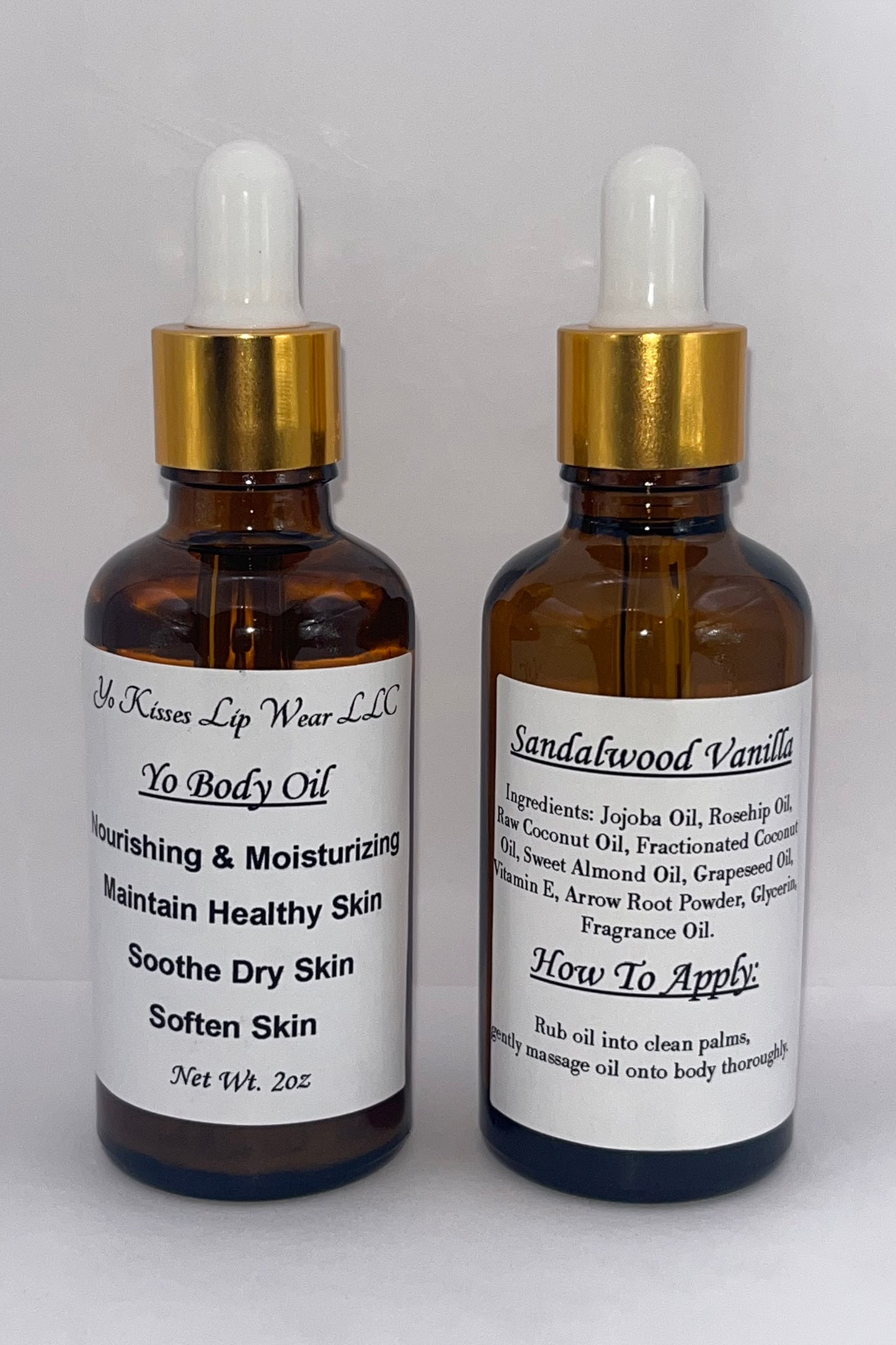 Sandalwood Vanilla Body Oil