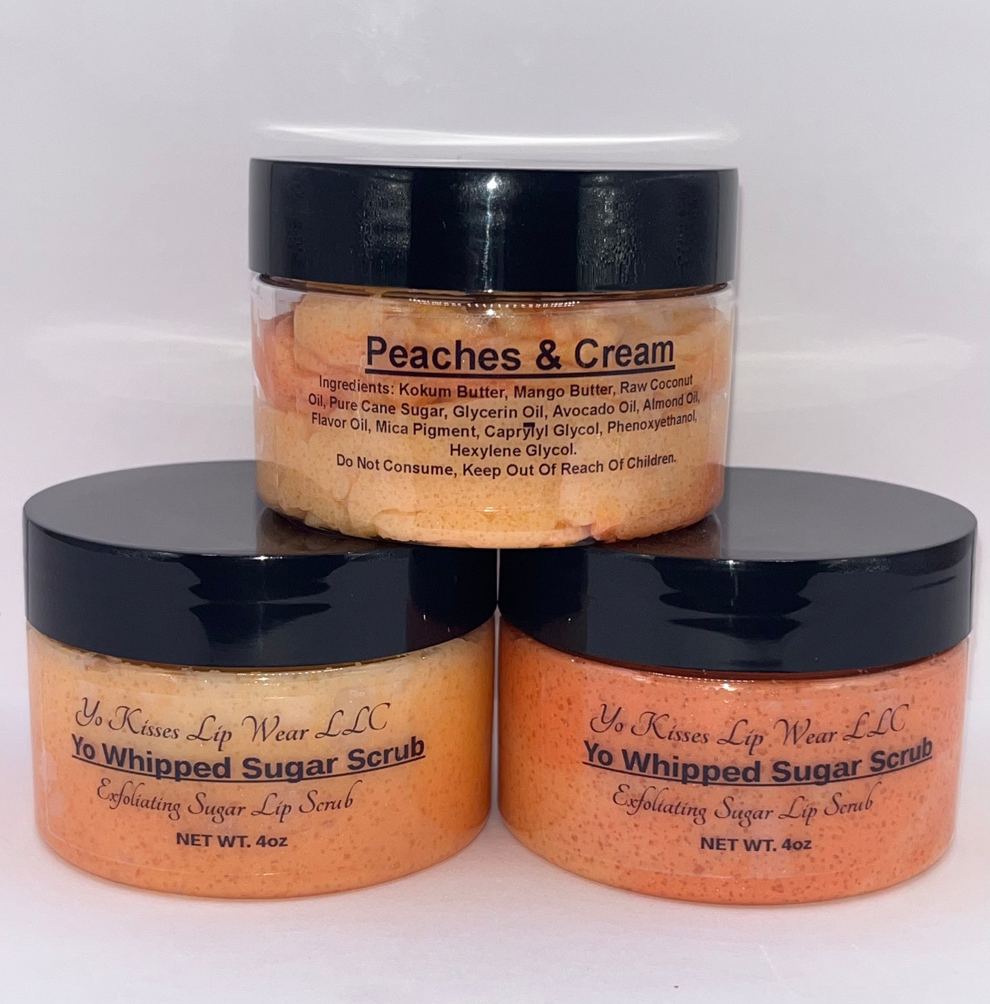 Peaches & Cream Sugar Lip Scrub